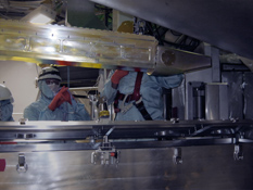 AXIS-PX in airbox in use at Orion Laser Facility (UK).